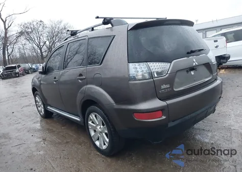 2012 Mitsubishi Outlander Se from USA, damaged, VIN JA4AS3AW8CU005196